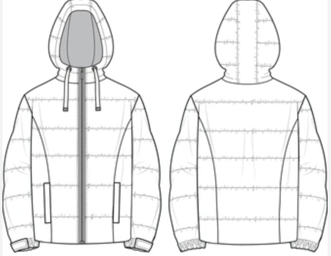 The Compasse Men's Hooded Insulator Jacket