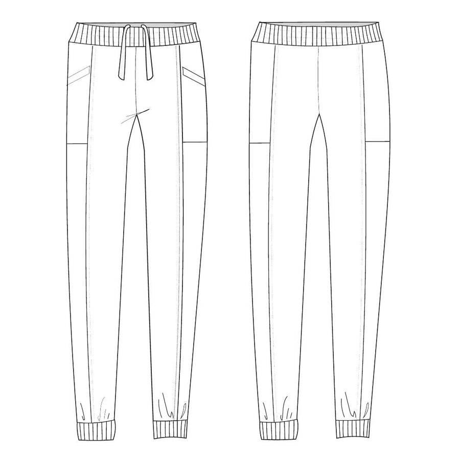 The Standard Fitted Jogger Scrub Pants