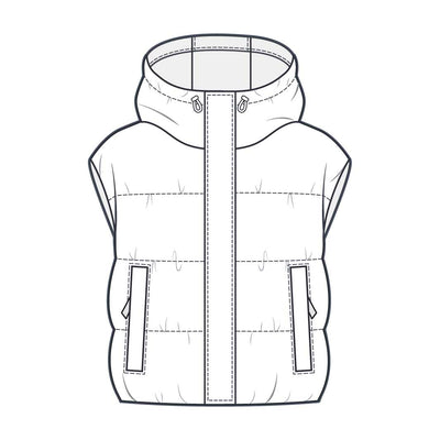 Insulated Unisex Puffer Vest