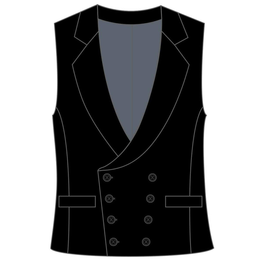 The Duet Men's Double Breasted Waistcoat
