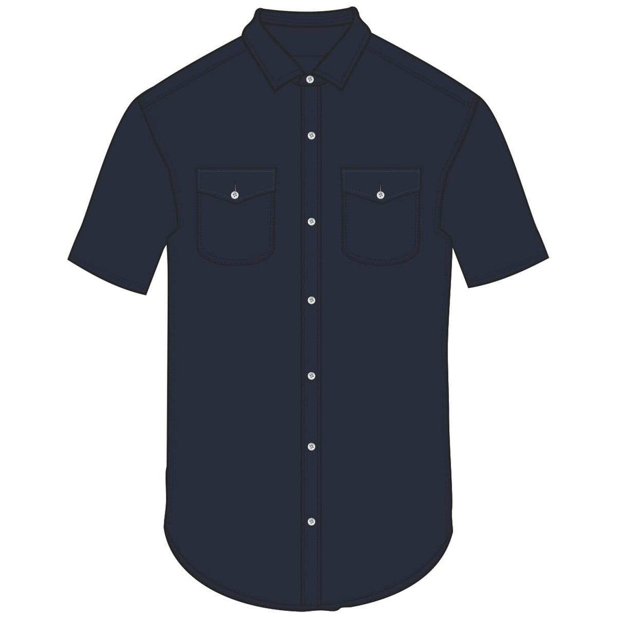 The Mechanic Short-Sleeved Button Up Work Shirt