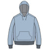 The Persuasion Men's Hooded Sweatshirt SMALL / HEATHERED BLUE HB006