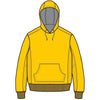The Persuasion Men's Hooded Sweatshirt SMALL / HEATHERED YELLOW HY007