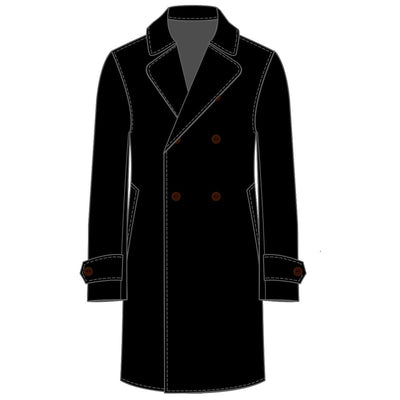 The Stately Men's Overcoat
