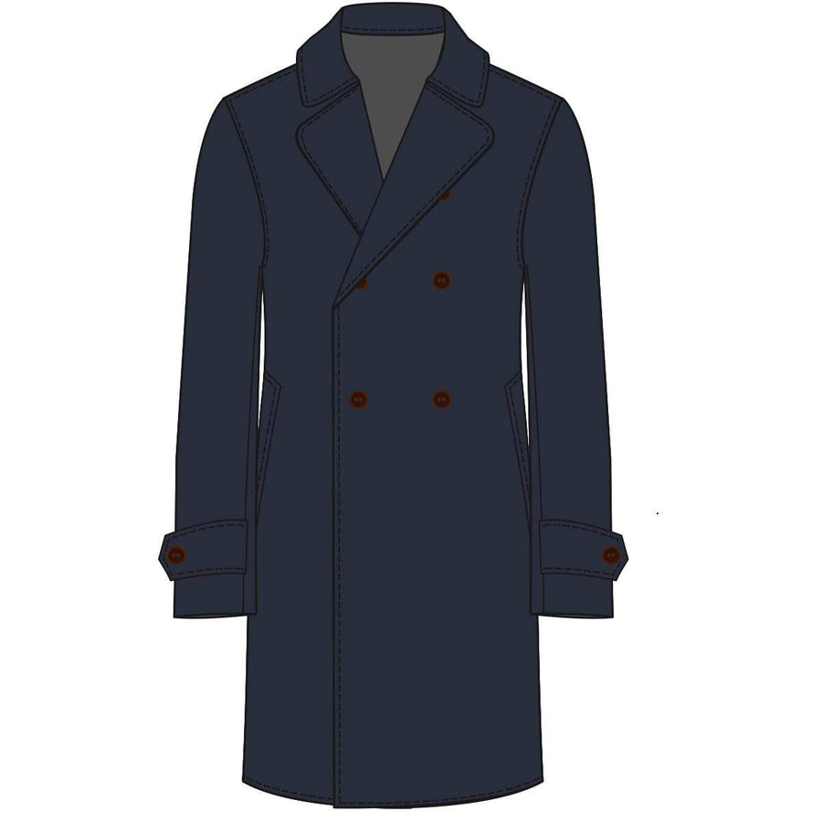 The Stately Men's Overcoat