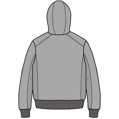The Trek Men's Zip Hooded Sweatshirt