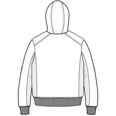 The Trek Men's Zip Hooded Sweatshirt