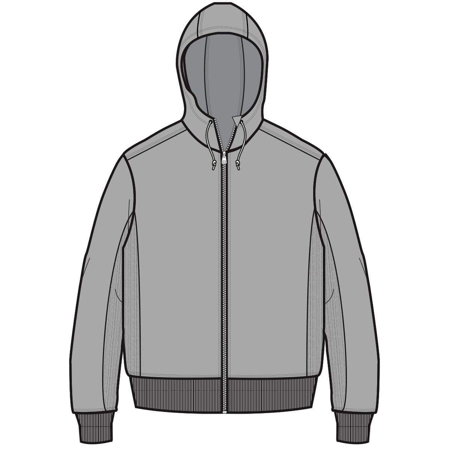 The Trek Men's Zip Hooded Sweatshirt